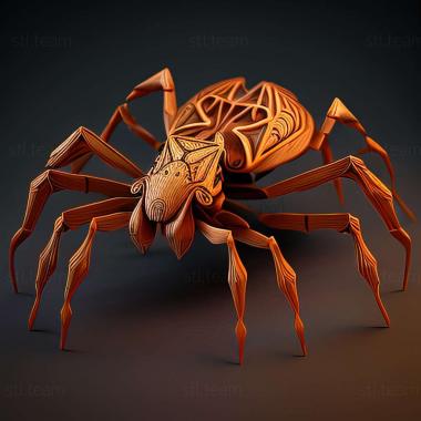 3D model Ixodes australiensis (STL)